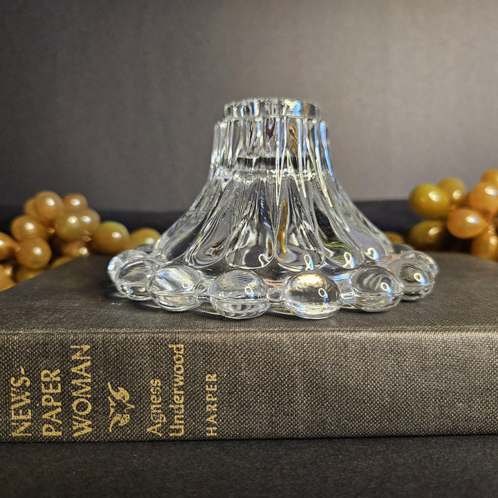 1 Anchor Hocking - Glass - Boopie Candle Holder - 1950's