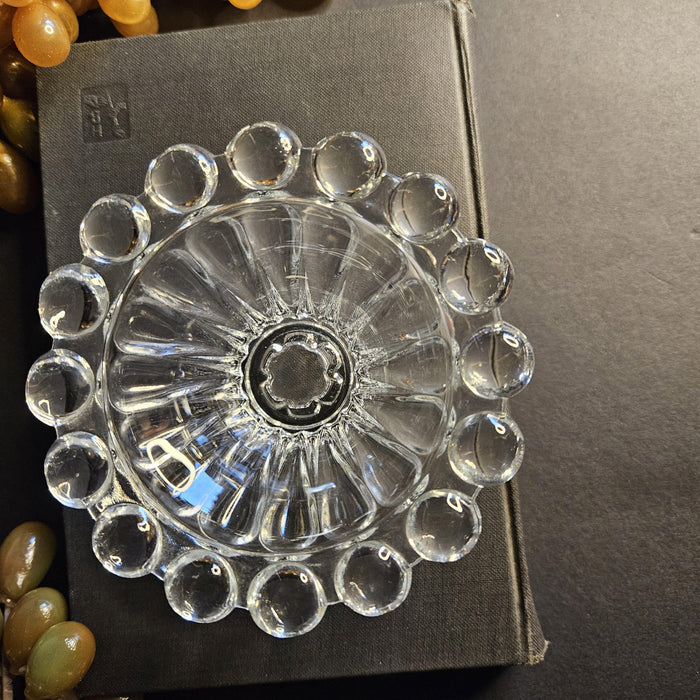 1 Anchor Hocking - Glass - Boopie Candle Holder - 1950's