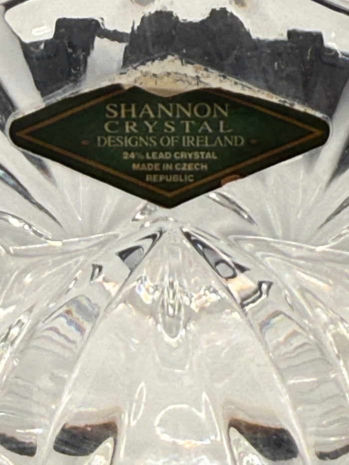 Shannon Crystal 24% Lead Crystal Lotus Bowl - Godinger Czech Republic