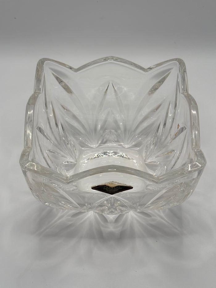 Shannon Crystal 24% Lead Crystal Lotus Bowl - Godinger Czech Republic