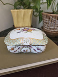 Andrea by Sedek - Trinket Box - Floral & Wreath Pattern