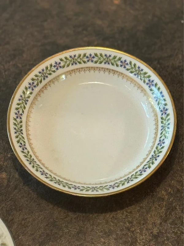 Antique Jean Pouyat Limoges French Porcelain Bowl / Dish
