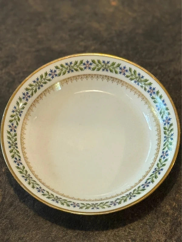 Antique Jean Pouyat Limoges French Porcelain Bowl / Dish