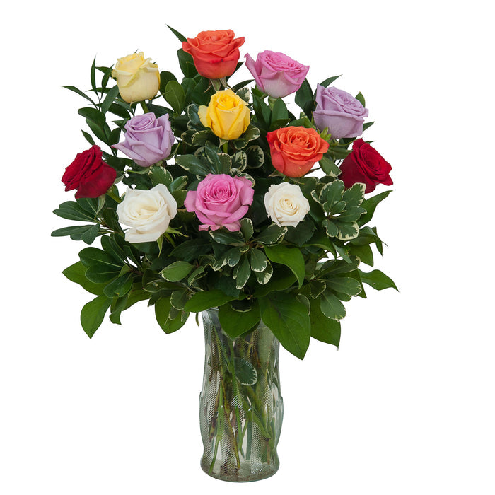 Assorted Roses – PANDA FLOWERS CANADA INC, Calgary AB