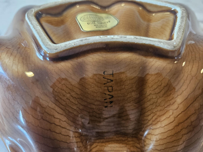 BCM Belgo Canadian - Clam Pattern with Glaze - Trinket Dish