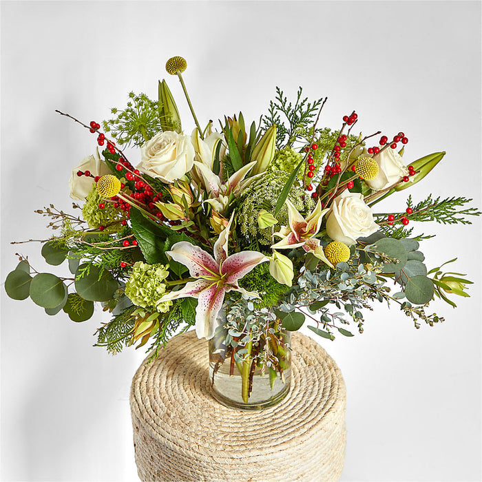 Berry & Bright Bouquet – PANDA FLOWERS CANADA INC, Calgary AB
