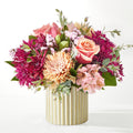 Berry Cobbler Bouquet with Ivory Vase – PANDA FLOWERS CANADA INC, Calgary AB
