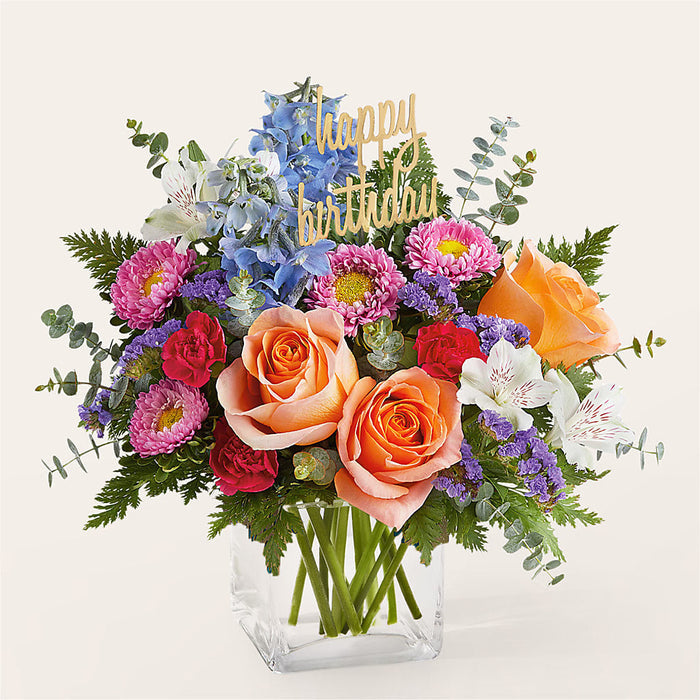 Birthday Bash Bouquet – PANDA FLOWERS CANADA INC, Calgary AB