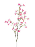 AmBest Bouvardia Spray Pink 36" - Artificial Flowering Plants Silk