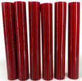 BShort-004: Bespoke 3D Printed Pin Stripe Orange Round Pen Blank Diamond Painting Alumilite Resin Casting
