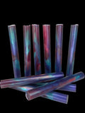 BShort-007: Bespoke Purple Red Blue Round Pen Blank Alumilite Resin Casting