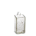Bubble Glass Wall Vase 6"