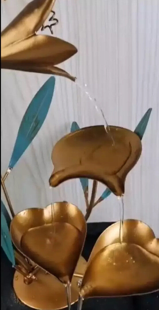 Butterfly Dragonfly Garden indoor Outdoor table top Water fountain Feature Decor