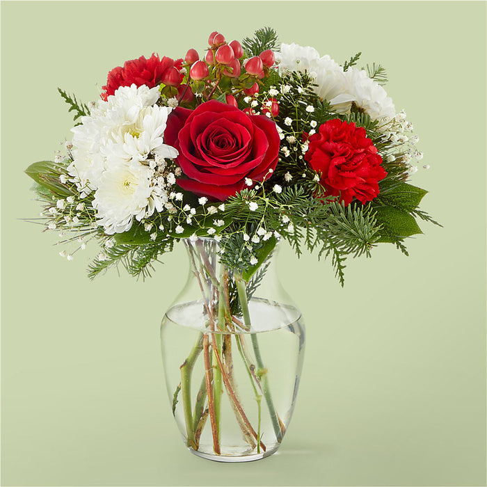 Chance of Flurries Bouquet – PANDA FLOWERS CANADA INC, Calgary AB