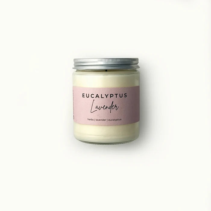 Classic 7 oz. Statement Jar Candle-Eucalyptus Lavender