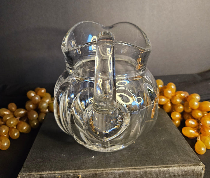 Clear, Glass Pitcher- Antique 1910's - Heisey Glass Company - Old Williamsburg Pattern