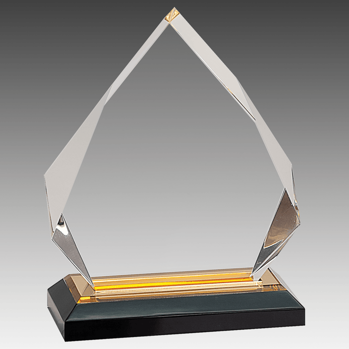 5.25" x 6.75" Gold Diamond Impress Acrylic