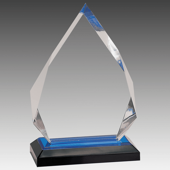 5.25" x 7.75" Blue Diamond Impress Acrylic