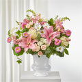 Empathetic Blooms Urn Arrangement – PANDA FLOWERS CANADA INC, Calgary AB