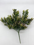Le Fleur Eucalyptus Bush Green-Purple 16" - Artificial Shrubs Silk