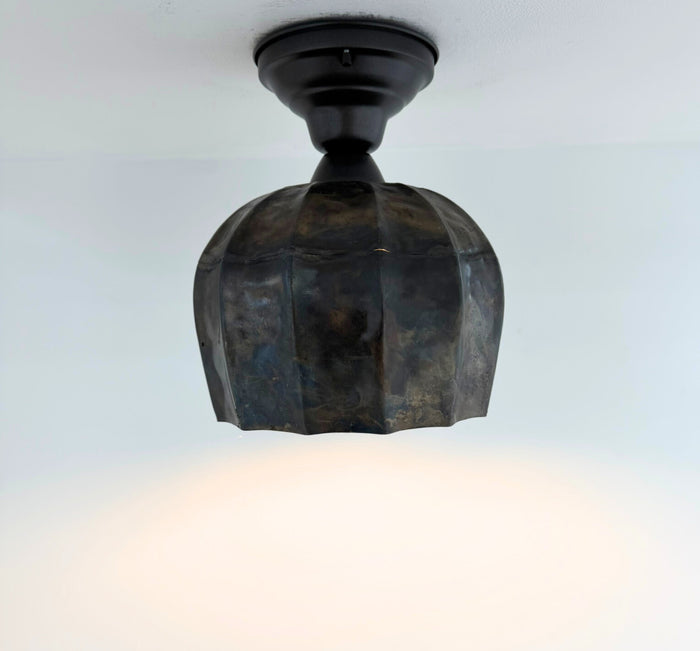 Forge Patina Flush Mount Ceiling Light - The Lamp Goods