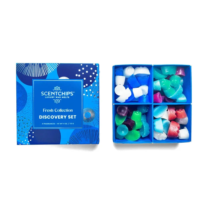 Scentchips Fresh Blend Discovery Scent Wax Melt Box 4oz - Wax Tarts Candles/Fragrance