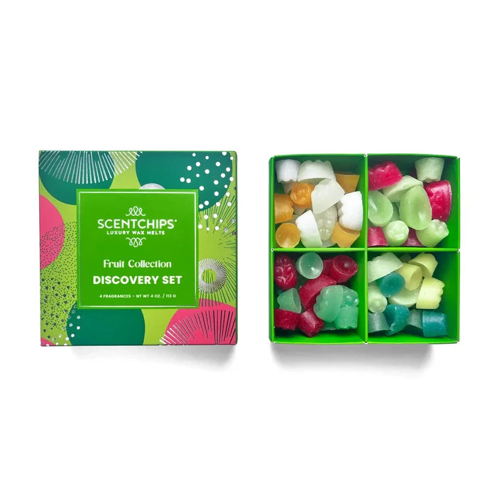 Scentchips Fruit Blend Discovery Scent Wax Melt Box 4oz - Wax Tarts Candles/Fragrance