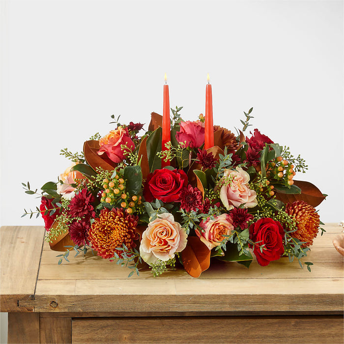 Gather Near Centerpiece – PANDA FLOWERS CANADA INC, Calgary AB