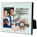 Sublimatable Gloss White Offset Frame Holds 4" x 6" Photo