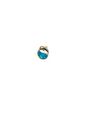 Gold Plated Dolphin Opal Pendant Necklace