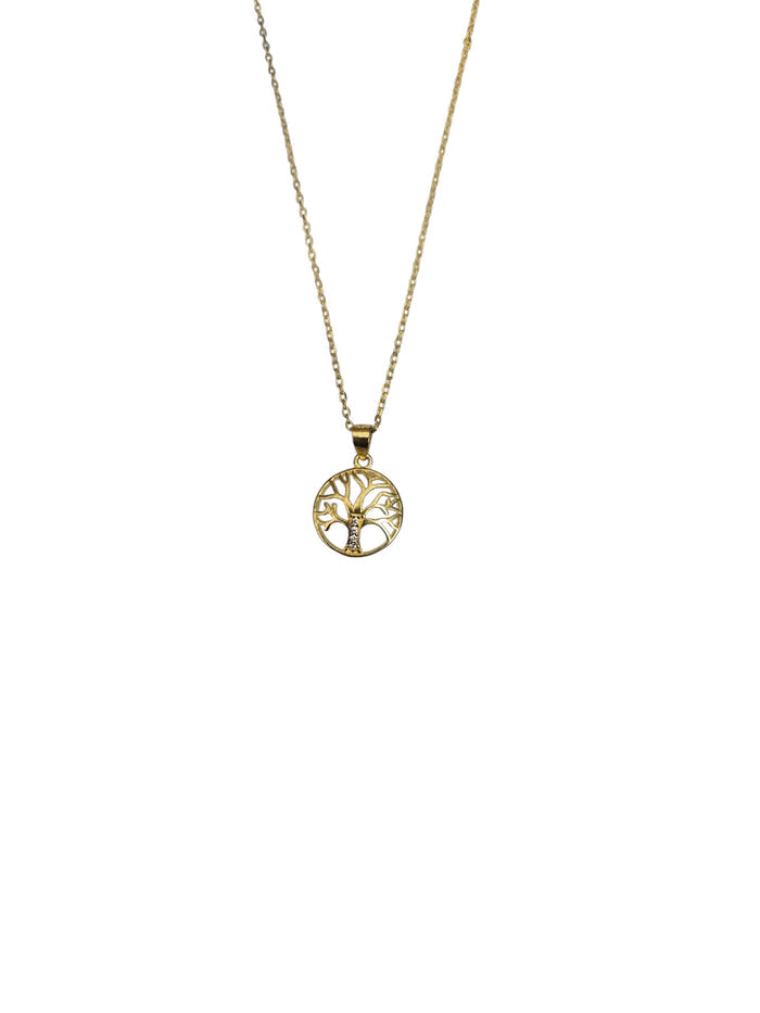 Gold Plated Tree of Life Necklace