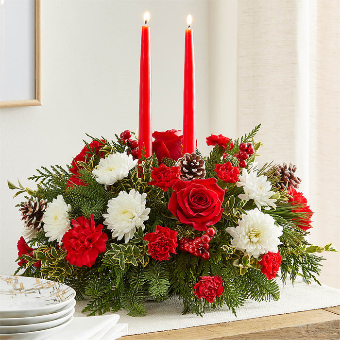 Holiday Soiree Centerpiece – PANDA FLOWERS CANADA INC, Calgary AB