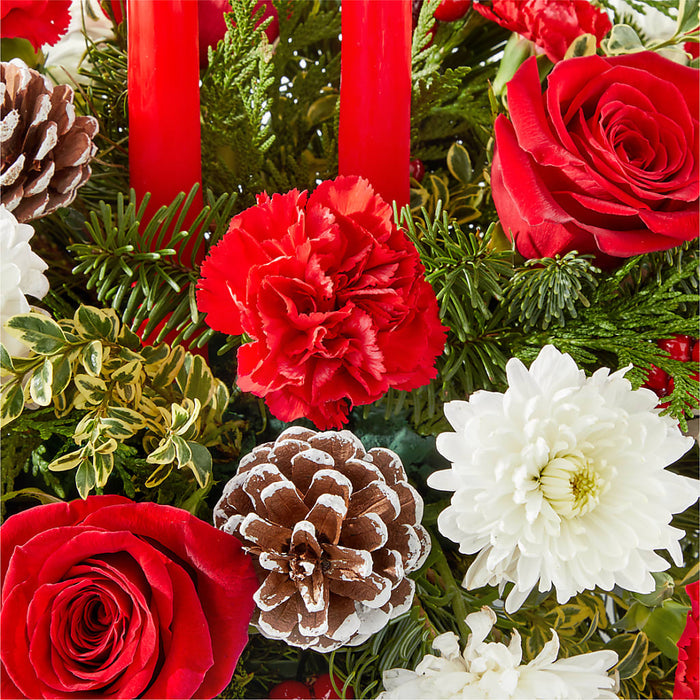 Holiday Soiree Centerpiece – PANDA FLOWERS CANADA INC, Calgary AB