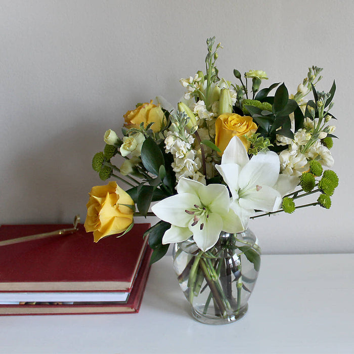 Hope & Serenity Bouquet – PANDA FLOWERS CANADA INC, Calgary AB