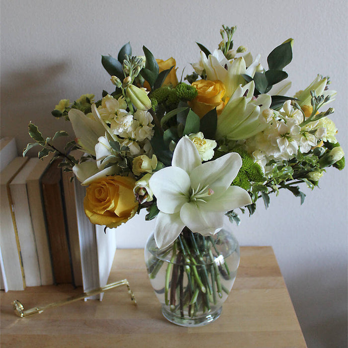 Hope & Serenity Bouquet – PANDA FLOWERS CANADA INC, Calgary AB