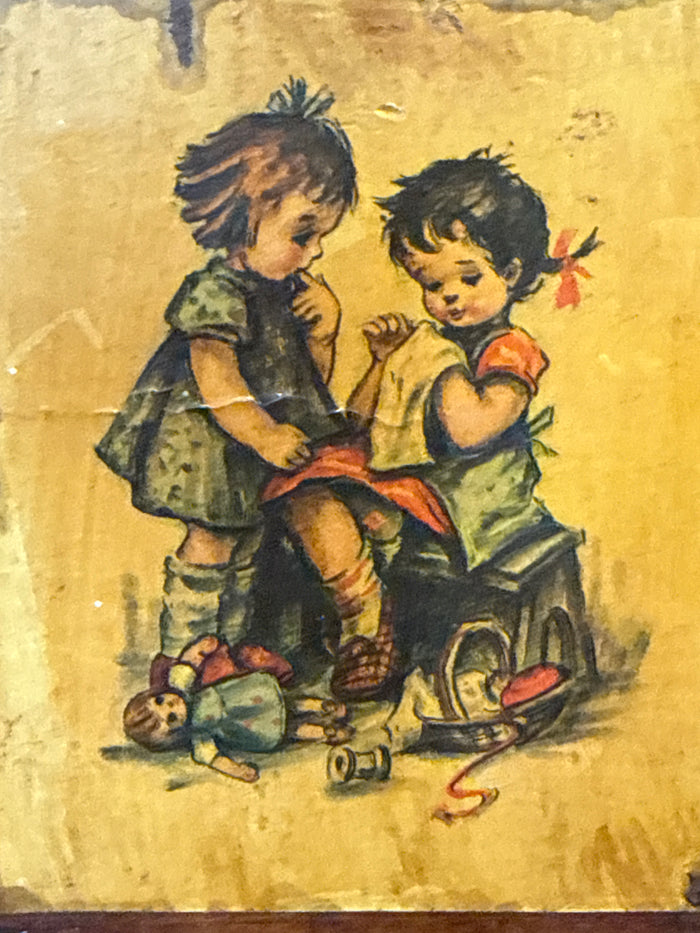 Hummel on wood