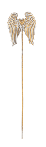 Ganz/CBK Iron Angel Wing Pot Pick 12” - Uncategorized Merchandise