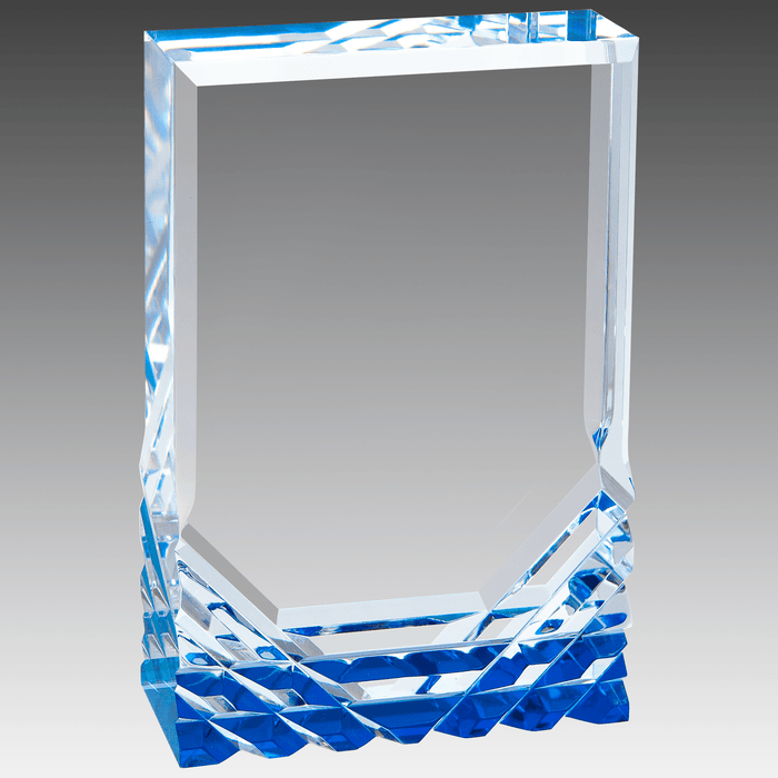 3.5" x 5" Blue Jewel Mirage Acrylic