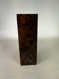 KB-005: Knife Block - Natural Stabilized Claro Walnut Burl