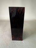 KB-052: Knife Block - Purple Dye Stabilized Maple Burl