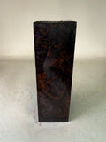 KB-056: Knife Block - Purple Dye Stabilized Maple Burl