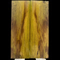 KS-012: Knife Scales - Green Dye Stabilized Spalted Sycamore