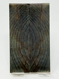 KS-064: Knife Scales - Green Dyed Stabilized Cross Cut Spalted Maple