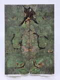KS-085: Knife Scales - Green Dyed Stabilized Maple Burl