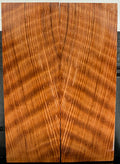 KS-091: Knife Scales - Natural Stabilized Curly Redwood