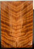 KS-094: Knife Scales - Natural Stabilized Curly Redwood