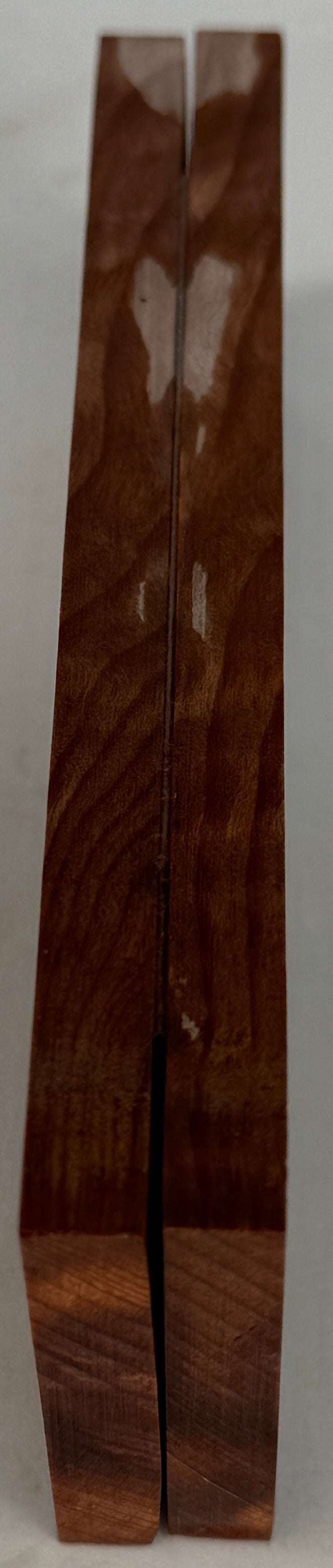 KS-094: Knife Scales - Natural Stabilized Curly Redwood