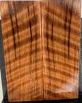 KS-097: Knife Scales - Natural Stabilized Curly Redwood