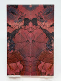 KS-099: Knife Scales - Blue Pink Dyed Stabilized Spalted Maple