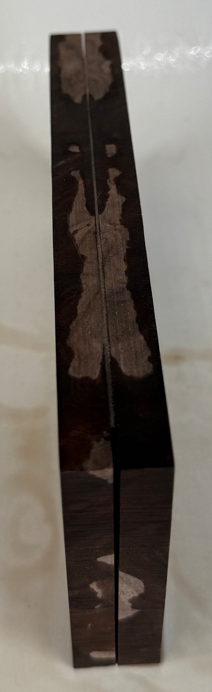 KS-102: Knife Scales - Natural Stabilized Claro Walnut Burl